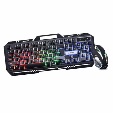 Zebion Sliver Air Gaming Keyboard and Mouse Combo Gaming Keyboard (10 piece)